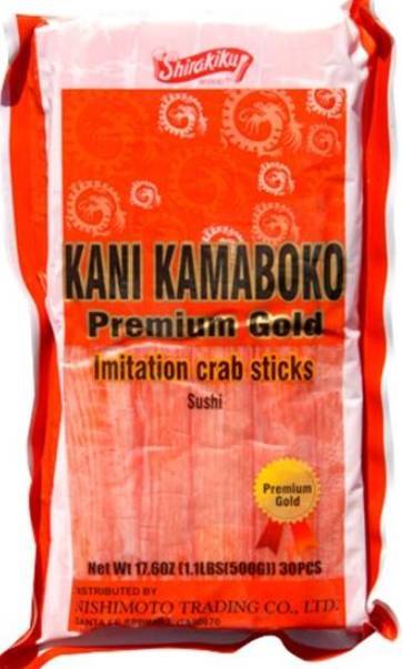 KANIKAMA CRAB STICK (500g) 蟹柳棒(500克)